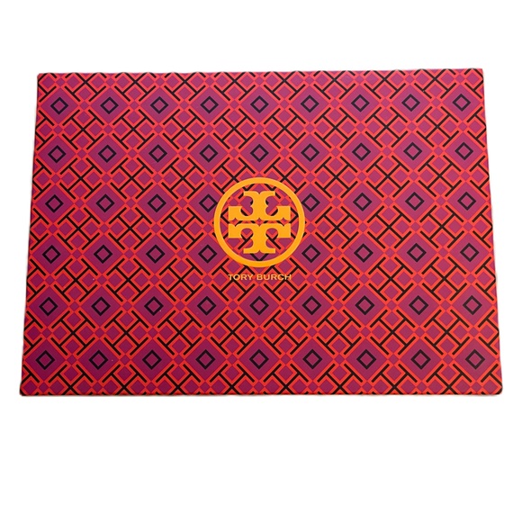 Tory Burch Dory Nantucket Red Navy Sea White Primrose Peep Toe Espadrille Wedges - Picture 15 of 15